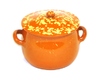 Piral Italian Terracotta 5.5 Quart Stew, Stock pot with cover, Terra