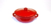 Piral 1.5 Quart Multi-Use Saucepan  2 handle with Lid  Deep Red