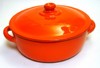 Piral Casserole-Dutch Oven, 4.5 Quart, 2 handle with lid,  Earthy Orange